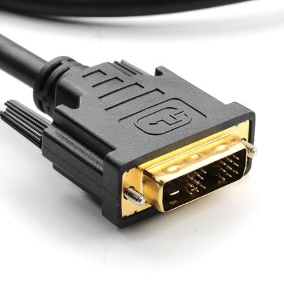 China Electronic DVI Cable With Screen Magnetic Insulation Male-To-Male 24+1 Moisture Proof DVI Video Transmission Line for sale