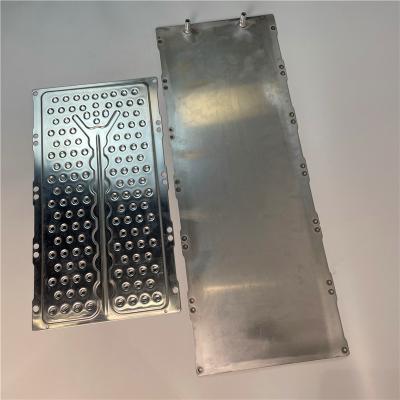 China 3003 3102 Aluminum Electrical Vehicle Battery Cooling Plate for sale