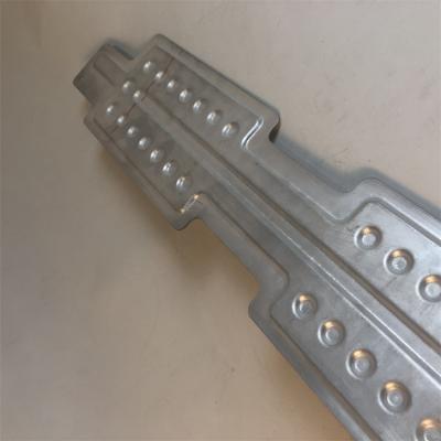 China 3003 Brazing Aluminum Stamped Liquid Cold Plate For Heavy-Duty Track for sale