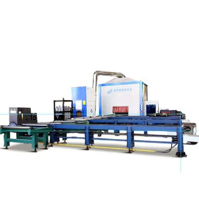 China Steel Section Steel Production Line CNC Robotic Automatic H Beam Plasma Cutting Machine for sale