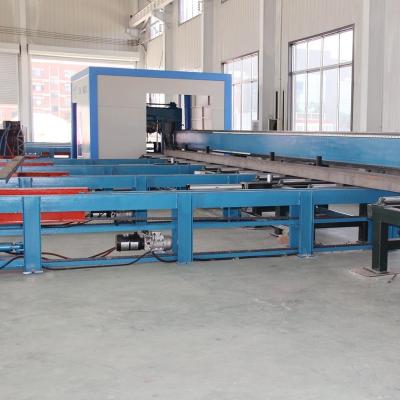 China Garment Shops KASRY AC Inverter H Beam Steel Assembly Machine H Beam Production Line for sale