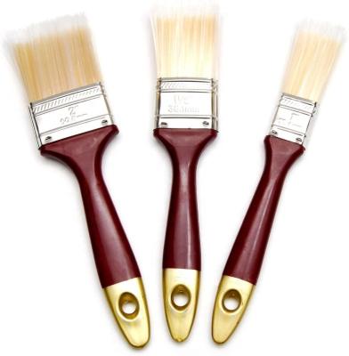 China CIC Brush Hair Fliment Paint Brush Wooden Handle for sale