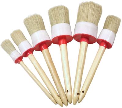 China Office CIC Wax Brush Round Brush Chalk Detail Brushes for sale