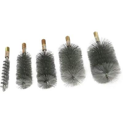 China CIC Round Stainless Steel Wire Brush Drill Cleaning Brush for sale