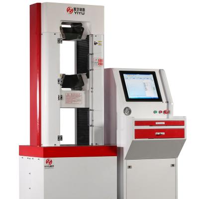 China Microcomputer Controlled Electro Hydraulic Servo Universal Material Testing Machine WAW-300D for sale