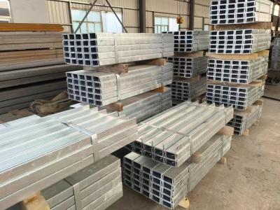 China OEM Hot Rolled Galvanised C Section Steel 150x75x18 PFC for sale