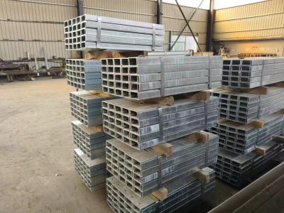 China Acero galvanizado laminado en caliente acero de viga PFC 380 X 100 para la construcción de paredes de contención en venta