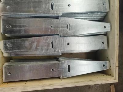 China Retaining Wall Concrete Sleeper Fence Bracket Galvanised Steel AISI for sale