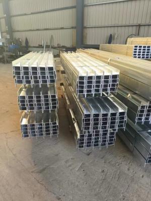 China OEM Welded Metal Sleeper Retaining Wall Posts HDG Galvanized for sale