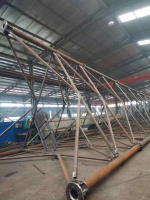 China el poste de la torre de acero galvanizado de la red de transmisión en venta