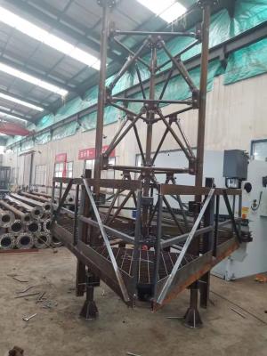 China 3 Pole Antenna Galvanized Steel Tower For Telecommunication Broadcasting for sale