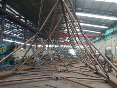 China Lattice Hot Rolled Galvanized Steel Tower Class A Metal Weatherproof for sale