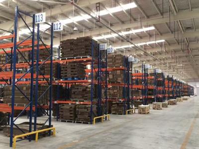 China Fácil Instalação Sistema de Prateleira de Paletes Duplo Profundo em muitas cores à venda