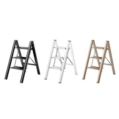 China Portable Folding Ladders Household Folding Aluminum Alloy Multistep Ladder for sale