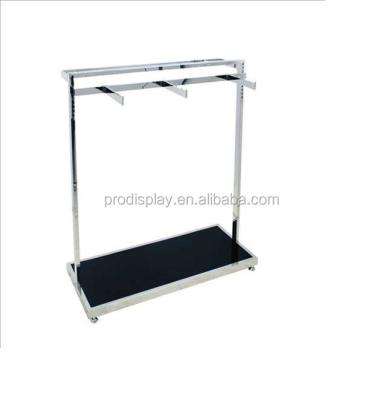 China Corrosion Protection Clothes Display Rack Stainless Steel Clothing Display Rack for sale