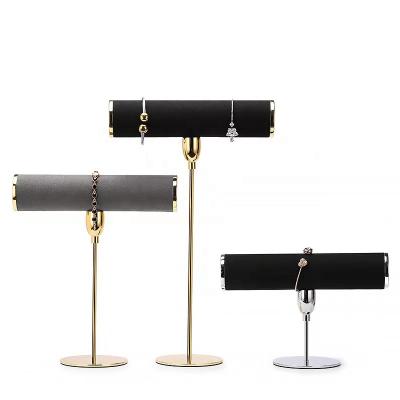 China Decoration Jewelry Store Fashion Jewelry Display Props Leather Bracelet Display Stand for sale