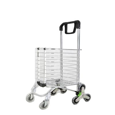 China Durable Supermarket Shopping Cart For Shopping Bags Portable Rickshaw Trolley Shopping Trolley Trolley for sale