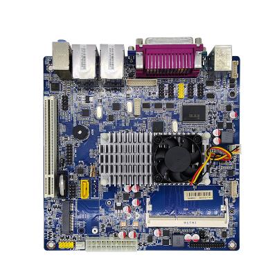 China Intel Atom D525 Industrial Mini ITX Desktop Embedded Motherboard for sale