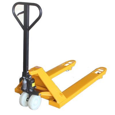 China Material transportation is the factory direct supply pallet truck manual hand jack manual pallet trucks more convenient and labor-saving for sale