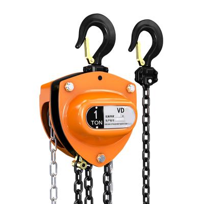 China Hot Selling 0.5 Ton-10 Ton Heavy Duty Chain Hoist Crane Manual Lifting Chain Pulley Hotel Block Hand Chain Hoist Manual Lifting Block for sale