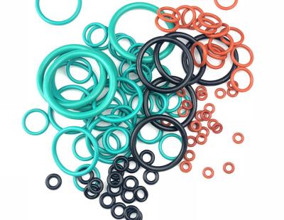 China Customize epdm nbr nbr ptfe silicone fkm ffkm rubber o ring gaskets o ring seals as per your request for sale