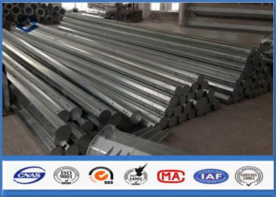 China Aço galvanizado HDG Polo 3.5m ~ tubo galvanizado altura do metal de 15m à venda