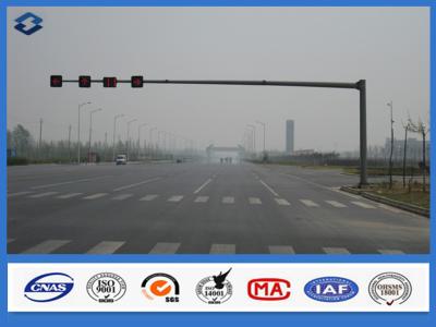 Chine En atteignant le long bras trafiquez Polonais léger en acier poteau de montage de poteau de signalisation de taille de 6000mm - de 7500mm à vendre