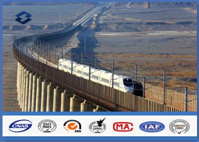 China 100% de soldagem de penetração completa 25 anos Garantia HDG Metal Utility Steel Pole à venda