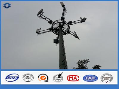 China 3 mm Monopólio Torre de Telecomunicações Linha elétrica Polos de aço elétricos à venda