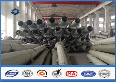 China Filippijnen 69KV 50FT 55FT 60FT Machtstransmissie Gegalvaniseerde Pool met Hete Onderdompeling Te koop