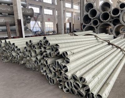 China O alcatrão preto de Filipinas 25FT pintou octogonal de aço de Polo galvanizado à venda