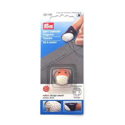 China Protect Finger and Backflow Line Prym Supplies Thimble Finger Protector Handwork Sewing Ergonomic Plastic Sewing Tools for sale