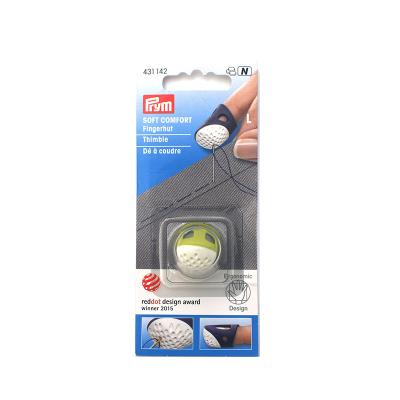 China Protect Finger and Prym Tools High Quality Ergonomic Sewing Thimble Backflow Line for Protect Silicone Finger Protector for sale