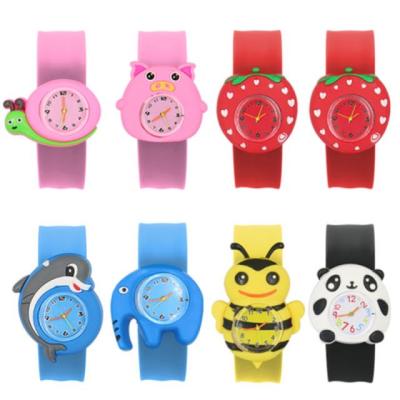 China RTS 3D Children's Cartoon Watch Quartz Waterproof High Quality Wristwatch for Children's Gifts Wholesale for sale