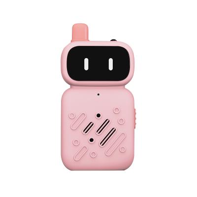 China Outdoor 2PCS Mini Kids Walkie Talkie 2Km Chain Radio Intercom Handheld Toys For Boys Girl Gift for sale