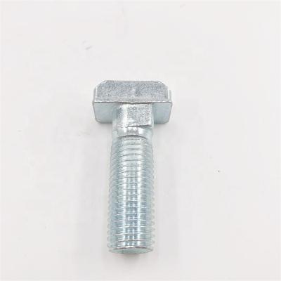 China Stainless steel T-shaped tenon bolt DIN188 Bolt for T-groove Square head bolt Curtain wall screws for sale