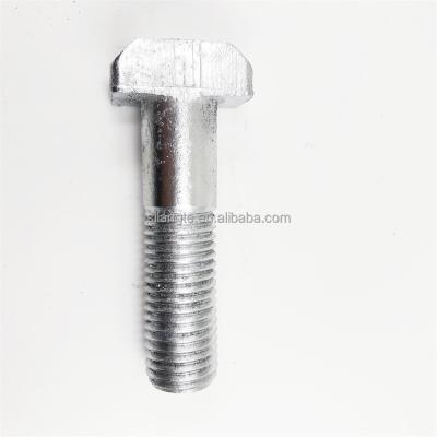 China Building T-bolt, grade 12.9, T-head bolt, high-temperature resistant bolt, low-temperature resistant bolt for sale