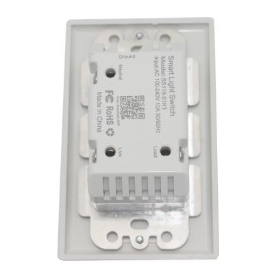 China New Design Home Light Remote Switch Switch Smart Home Work With Alexa Google Home Remote Control Wifi Switch Smart Switch for sale