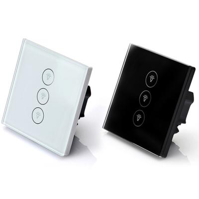 China Smart Life Smart Home DIY Kit Wireless Kit Led Light APP UK standard wifi Tuya Switch Control OEM Smart Switch for sale