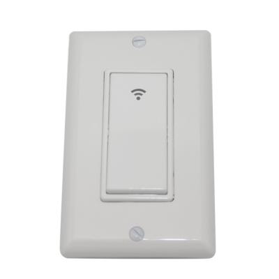 China Residential hot selling alexa compatible smart electrical switch 110-220v remote control us wifi lamp switch for sale