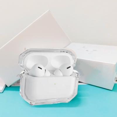 China free shipping In-ear 16.0 Pass With Pro 2 Airpodes 3 Airpode 2 Original Transparent Logo Box Headphone Case Accessories For Airpodes for sale