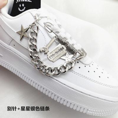 China Shoe Buckle Fashion Lace Charm Buckle DIY Metal Sneaker Buckle Designer Sneakers Decoration Luxury New Clogs Shoe Buckle Package for sale