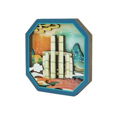 China Widely Used Luxury City Fridge Magnet Unique Top Quality Fridge Magnets for sale