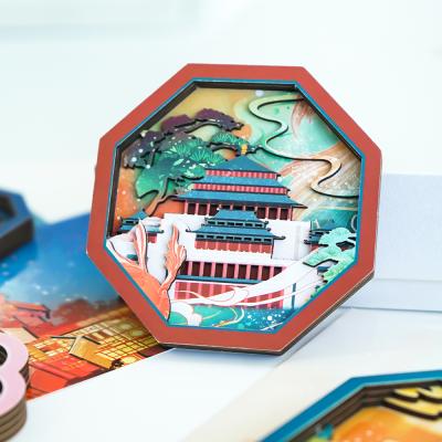 China Professional Manufacture Cardboard Fridg 3d Cheap Fridge Magnet Souvenir Magnet For Fridge for sale