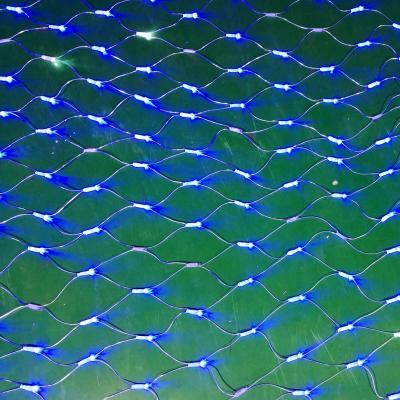 China Outdoor blue 01 net light with white flash led 3m*2m for holiday decoration for sale