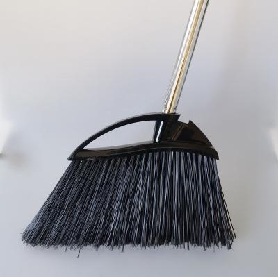 China Easily for corner & Item No.8836 4section corner cleaning steel handle, angle plastic broom with long stick, Amazon selling broom for sale