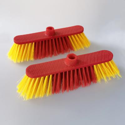 China Item No.0577 Wooden Handle Home Wooden Handle Cheap Plastic Soft Broom Brush for sale