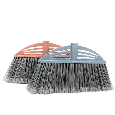 China Flaggable Broom Plastic Broom End HQ0668 Indonesia Market 150G Long Head Broom Hair for sale