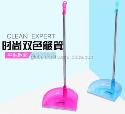 China HQ7008 Hand for Home and Garden Heavy Duty Cleaning Transparent Dustpan for sale