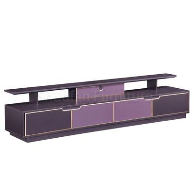 China (Other) adjustable modern luxury tea and TV table living room coffee table the TV cabinet that can store for sale